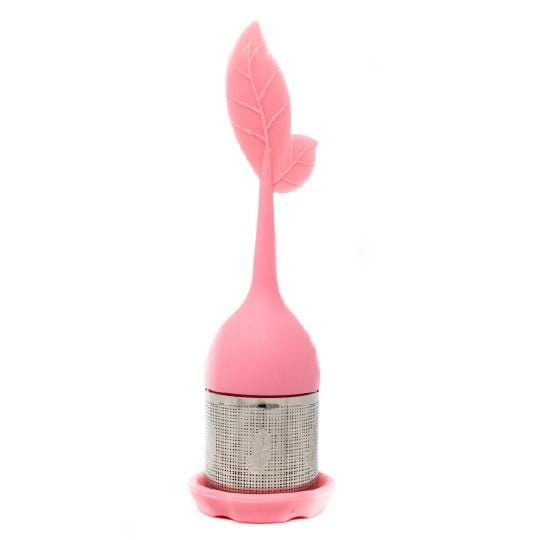 Chado Tea Leaf Tea Infuser- Pink