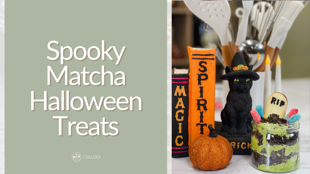 Spooky Matcha Halloween Treats
