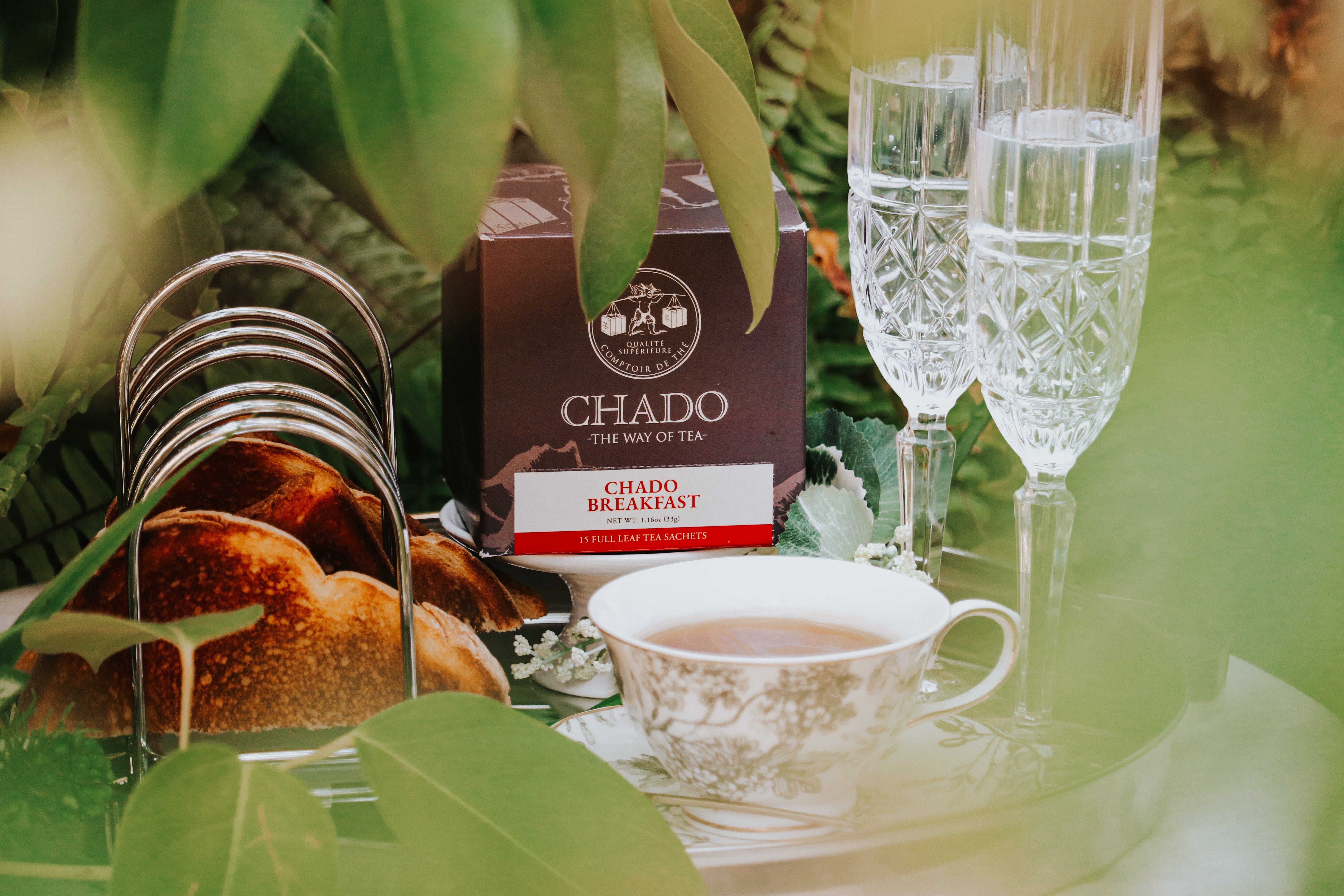Chado Tea Tea Bags Chado Breakfast Pyramid Tea Bags