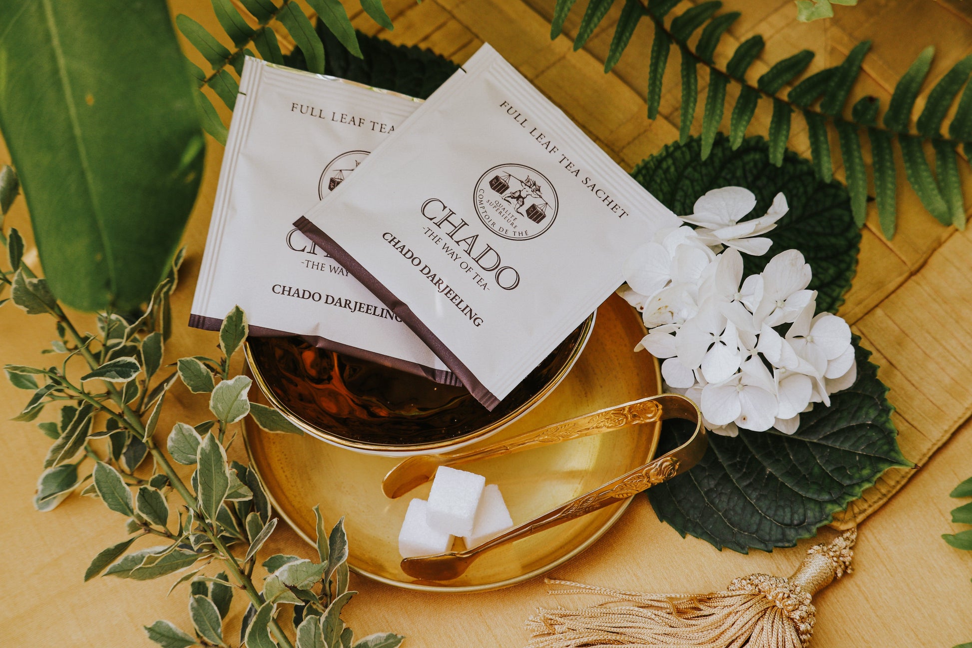Chado Tea Tea Bags Chado Darjeeling Pyramid Tea Bags