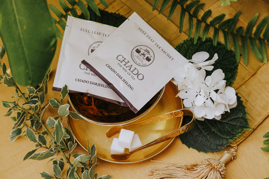 Chado Tea Tea Bags Chado Darjeeling Pyramid Tea Bags