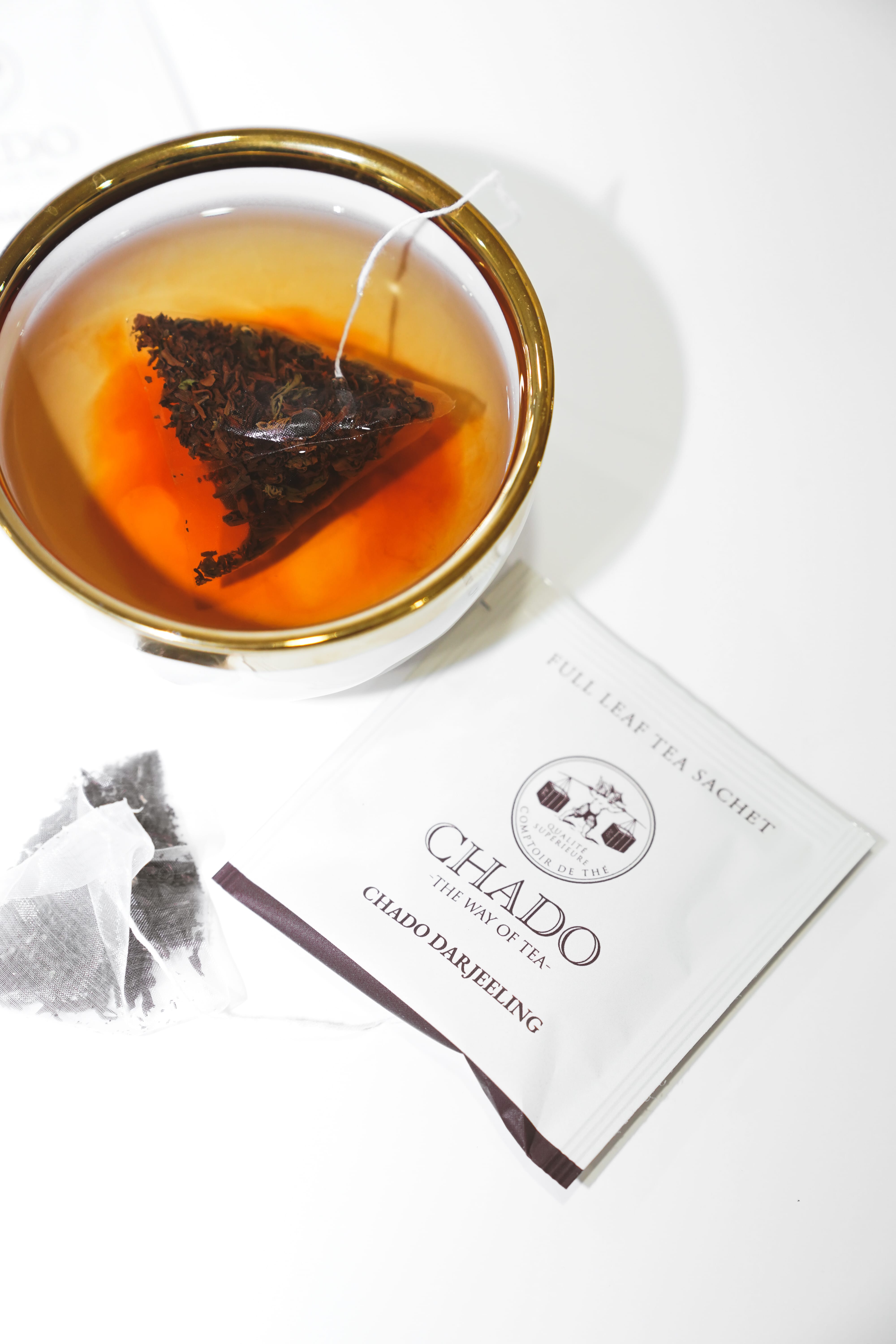 Chado Darjeeling Pyramid Tea Bags