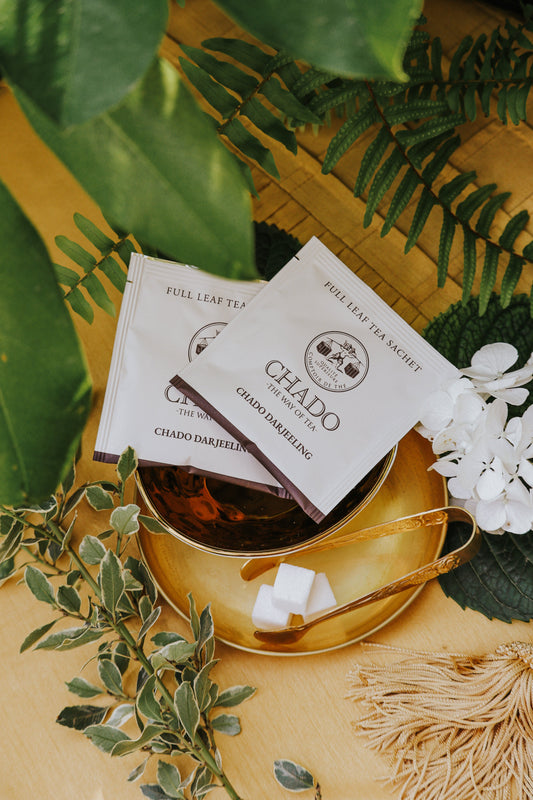 Chado Tea Tea Bags Chado Darjeeling Pyramid Tea Bags
