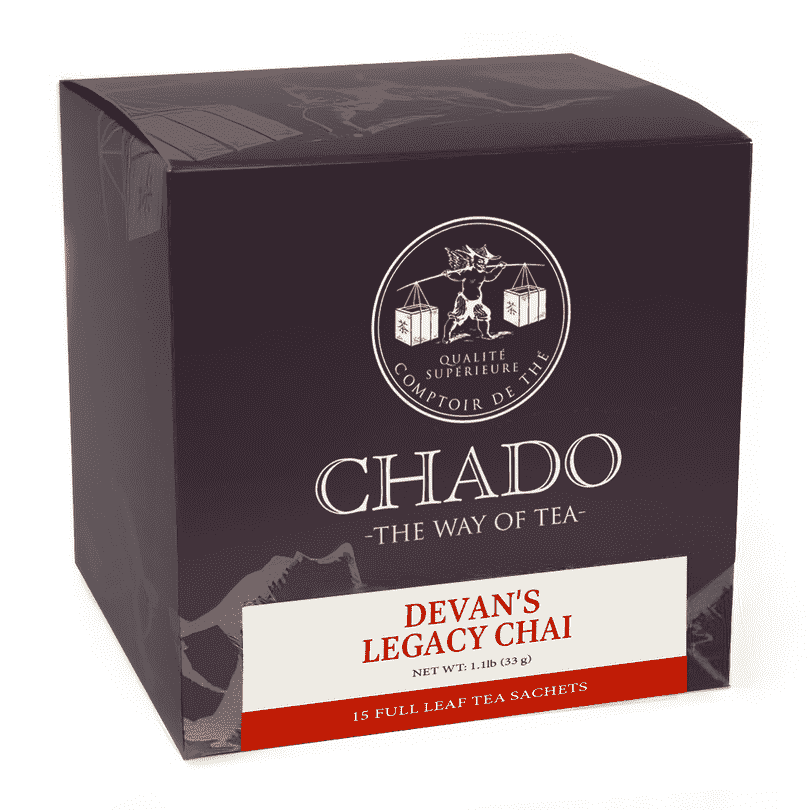 Chado Tea Tea Bags Devan's Legacy Chai Tea Bags
